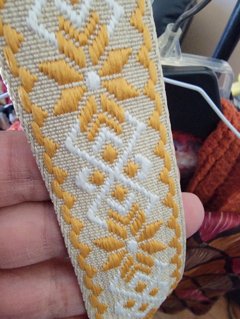 Stylish Mustard Yellow Crossbody Sling Bag - Women - Picture 3 of 3